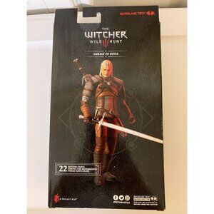 New Geralt of Rivia The Witcher‎ Wild Hunt 2020 McFarlane Toys Gold Label NWT